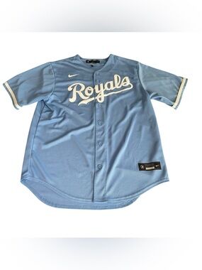 Nike Men Kansas City Royals Andrew Benintendi Home Jersey Sz Large